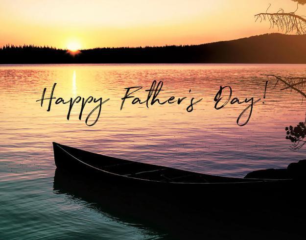 Father's Day Canoe